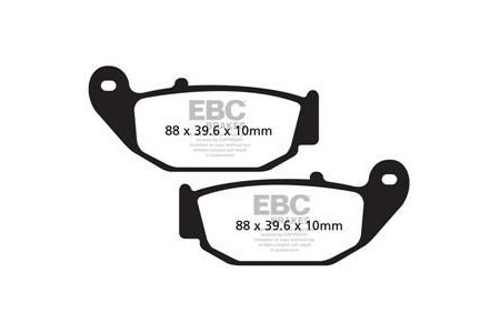 Coppia pastiglie freno EBC FA629 FA629HH Utilizzo strada