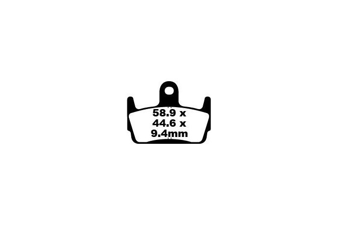 Set of EBC brake pads City and Road use SFA234 Set of EBC brake pads City and Road use SFA234