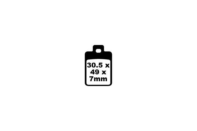 Set of EBC brake pads City and Road use SFA255 Set of EBC brake pads City and Road use SFA255