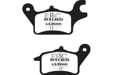 Set of EBC brake pads City and Road use SFA625