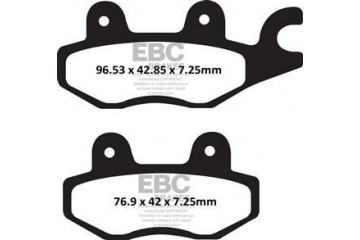 Set of EBC brake pads City and Road use SFA635 Set of EBC brake pads City and Road use SFA635