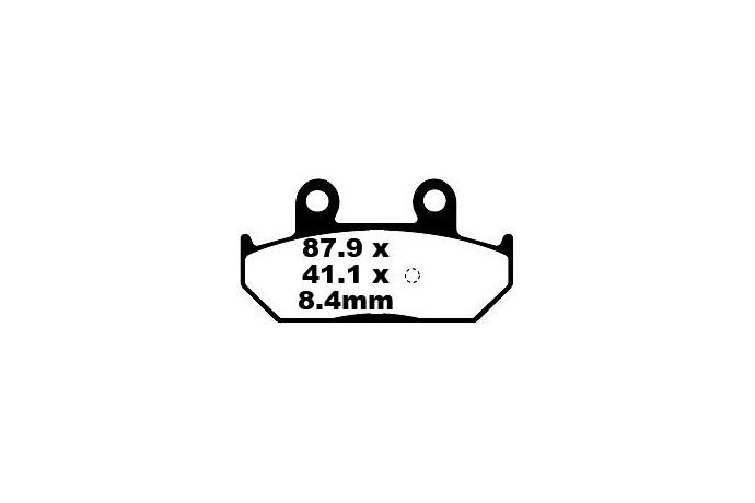 Coppia pastiglie freno EBC SFA412 SFAC412,SFA412HH Uso città e strada Coppia pastiglie freno EBC SFA412 SFAC412,SFA412HH Uso città e strada