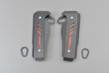 Kühlerblenden aus eloxiertem Aluminium für YAMAHA MT07 2018 - 2023