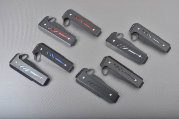 Ecopes de Radiateur en Alu Anodisé YAMAHA MT07 2018 - 2023