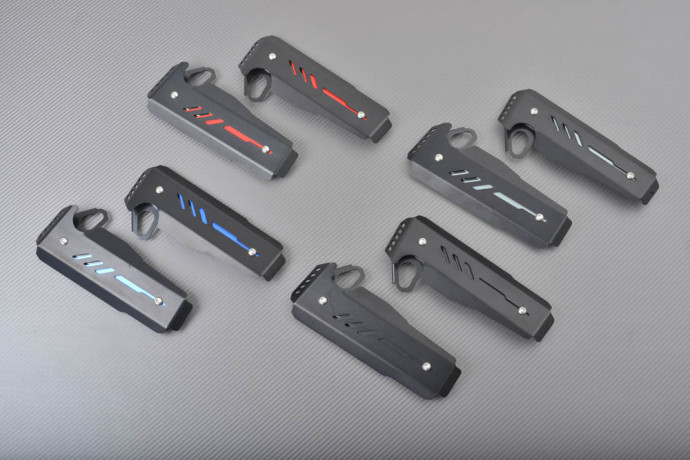 Tapas laterales de Radiador de Aluminio Anodizado YAMAHA MT07 2018 - 2023