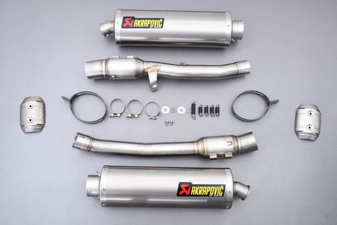 Escape Version corta AKRAPOVIC / SLIP-ON SP SERIES LINE Titanio KAWASAKI ZZR / ZX14R 2006 - 2007 Escape Version corta AKRAPOVIC / SLIP-ON SP SERIES LINE Titanio KAWASAKI ZZR / ZX14R 2006 - 2007