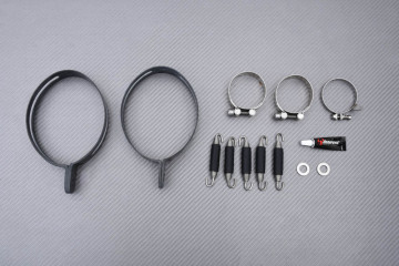 AKRAPOVIC Long version Exhaust / SLIP-ON SP SERIES LINE Titanium KAWASAKI ZZR / ZX14R 2006 - 2007