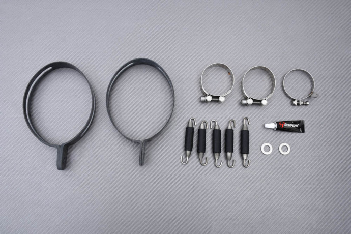 AKRAPOVIC Long version Exhaust / SLIP-ON SP SERIES LINE Titanium KAWASAKI ZZR / ZX14R 2006 - 2007
