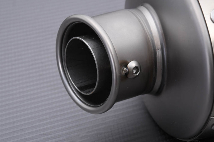 AKRAPOVIC Long version Exhaust / SLIP-ON SP SERIES LINE Titanium KAWASAKI ZZR / ZX14R 2006 - 2007
