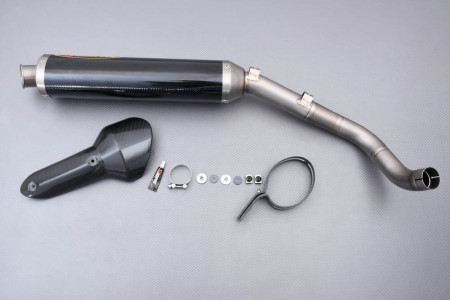 Echappement AKRAPOVIC / SLIP-ON LINE Carbone HONDA HORNET CB 600 F / S 1998 - 2002