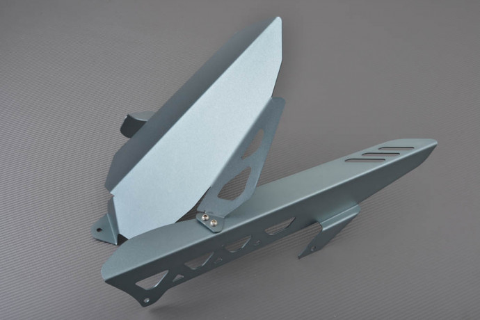 Guardabarros trasero con Cubre Cadena de aluminio KAWASAKI Z900 / RS / SE 2017 - 2023