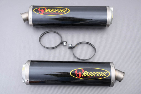 Echappement AKRAPOVIC / SLIP-ON LINE Carbone SUZUKI HAYABUSA GSXR 1300 1999 - 2006
