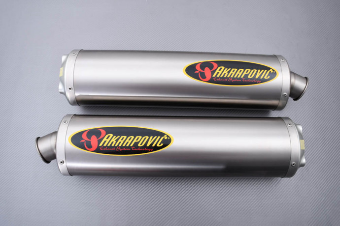 Escape AKRAPOVIC / SLIP-ON LINE Titanio SUZUKI TLS / TLR 1000 1997 - 2003
