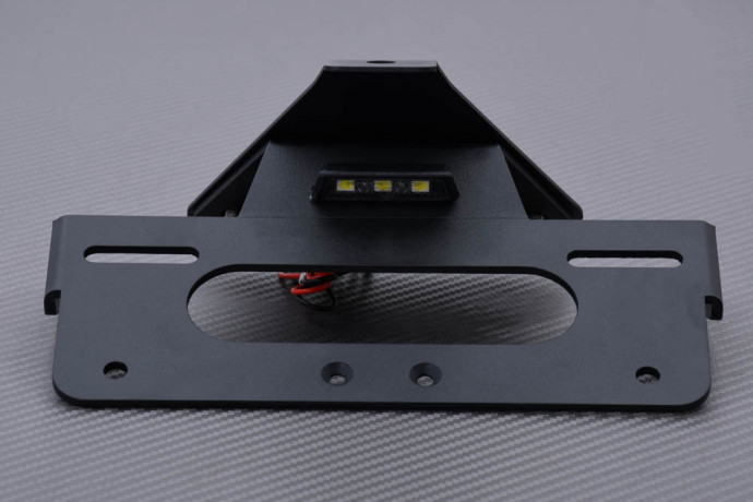 Support de plaque spécifique AVDB APRILIA TUONO 1000 / 1100 / CAPONORD 1200 2011 - 2020 Support de plaque spécifique AVDB APRILIA TUONO 1000 / 1100 / CAPONORD 1200 2011 - 2020