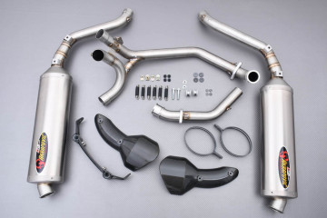 Línea completa AKRAPOVIC RACING SP SERIES EXHAUST SYSTEM Titanio DUCATI MONSTER 1000 IE 2003 - 2005