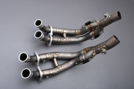 Colectores / Línea de escape en Titanio AKRAPOVIC EVOLUTION EXHAUST SYSTEM HONDA CBR 600 RR 2003 - 2004