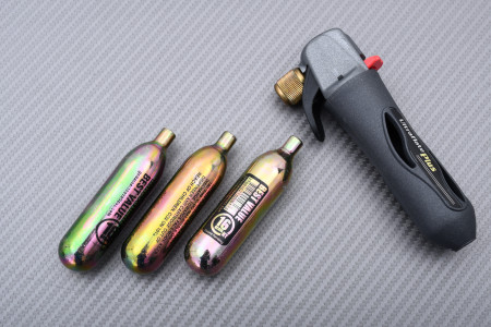 Set di gonfiaggio CO2 con bombolette da 16GR GENUINE INNOVATION PACK-GI-4