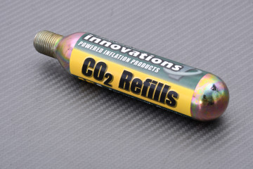 LOTTO 2 BOTTIGLIE DI CO2 45GR filettate GENUINE INNOVATION MR001666