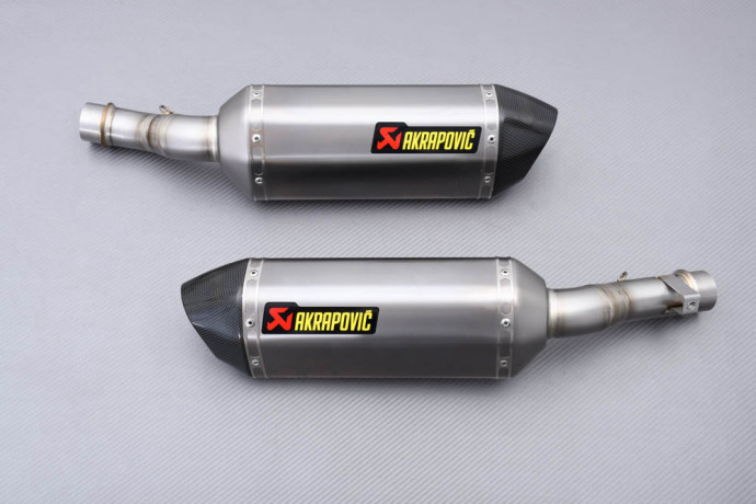 Línea completa AKRAPOVIC COMPLETE RACING STREET LEGAL EXHAUST SYSTEM Titanio KAWASAKI Z1000 / R / Z1000SX 2010 - 2019
