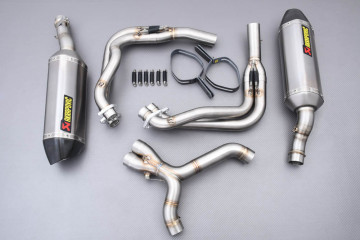 Línea completa AKRAPOVIC COMPLETE RACING STREET LEGAL EXHAUST SYSTEM Titanio KAWASAKI Z1000 / R / Z1000SX 2010 - 2019