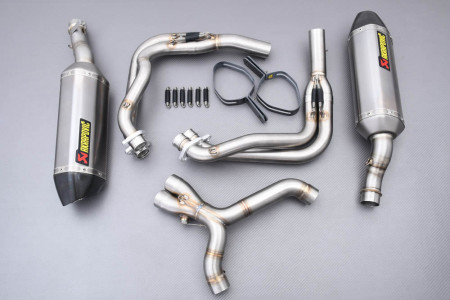 Línea completa AKRAPOVIC COMPLETE RACING STREET LEGAL EXHAUST SYSTEM Titanio KAWASAKI Z1000 / R / Z1000SX 2010 - 2019