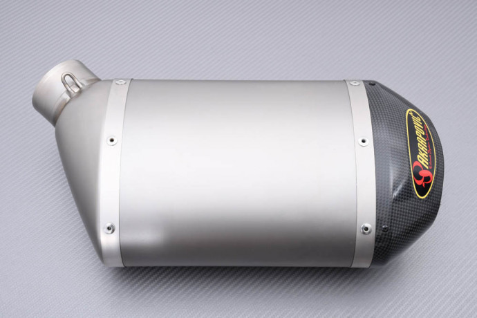 Línea completa AKRAPOVIC EVOLUTION LINE HEXAGONAL EXHAUST SYSTEM Titanio KAWASAKI ZX6R 636 / ZX6RR 2005 - 2006