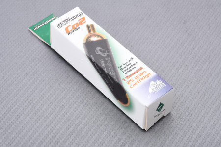 Bouteille CO2 25 gr filetée à l'unité GENUINE INNOVATION 02160