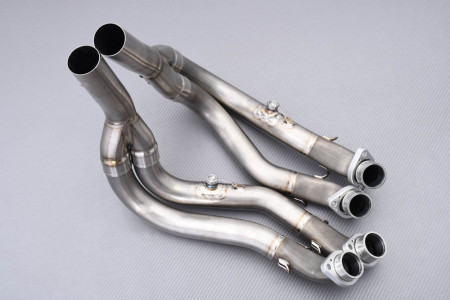 Ligne complète AKRAPOVIC EVOLUTION LINE EXHAUST SYSTEM Titane KAWASAKI ZX10R 2006 - 2007