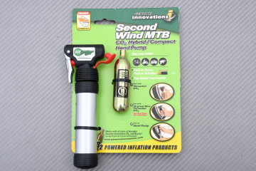 Juego de inflador de CO2 y bomba manual con bombonas 16GR GENUINE INNOVATION PACK-GI-3