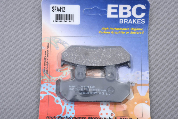 Coppia pastiglie freno EBC SFA412 SFAC412,SFA412HH Uso città e strada Coppia pastiglie freno EBC SFA412 SFAC412,SFA412HH Uso città e strada