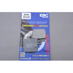 Coppia pastiglie freno EBC SFA268 SFA268HH,SFAC268 Uso città e strada