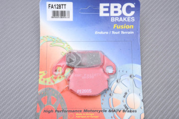 Jeu de plaquettes de frein EBC FA128TT Utilisation Route Jeu de plaquettes de frein EBC FA128TT Utilisation Route