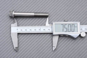 Schrauben und Muttern für Radialbremssättel aus Titan / Edelstahl für KAWASAKI M10 X P1.25 X 75 MM Schrauben und Muttern für Radialbremssättel aus Titan / Edelstahl für KAWASAKI M10 X P1.25 X 75 MM