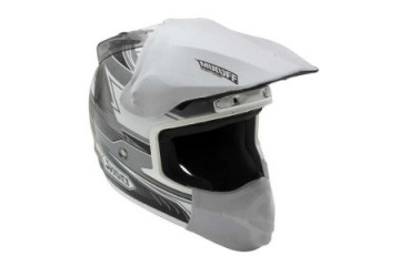 COUVRE CASQUE ANTI BOUE ARGENT MUDOFF