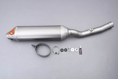Silencieux / Demi ligne Akrapovic Slip-On Titane KAWASAKI KXF 450 / KLX 450 R 2006 - 2015