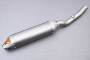 Silenciador / media línea Akrapovic Slip-On Titanio KAWASAKI KXF 450 / KLX 450 R 2006 - 2015