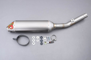Silenciador / media línea Akrapovic Slip-On Titanio KAWASAKI KX 250 F 2004 - 2008