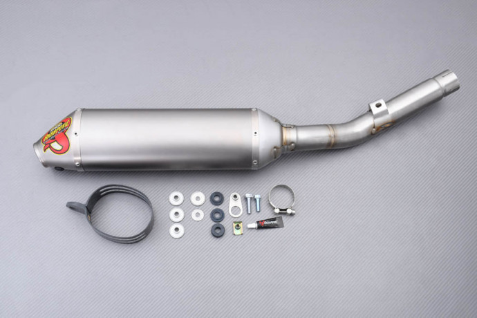 Silencieux / Demi ligne Akrapovic Slip-On Titane KAWASAKI KX 250 F 2004 - 2008