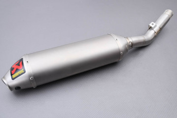 Silenciador / media línea Akrapovic Slip-On Titanio SUZUKI RM-Z 250 2004 - 2006