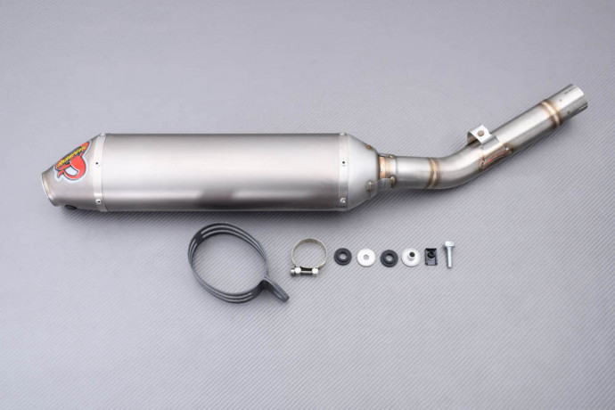 Silenciador / media línea Akrapovic Slip-On Titanio SUZUKI RM-Z 250 2004 - 2006 Silenciador / media línea Akrapovic Slip-On Titanio SUZUKI RM-Z 250 2004 - 2006