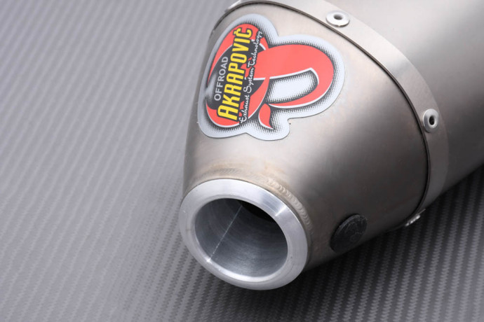 Silenciador / media línea Akrapovic Slip-On Titanio SUZUKI RM-Z 250 2004 - 2006 Silenciador / media línea Akrapovic Slip-On Titanio SUZUKI RM-Z 250 2004 - 2006