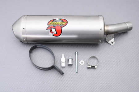 Silencieux / Demi ligne Akrapovic Slip-On Titane HONDA TRX 450 R 2004 - 2014