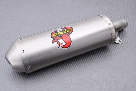 Silenciador / media línea Akrapovic Slip-On Titanio HONDA TRX 450 R 2004 - 2014