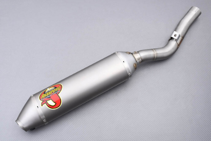 Silencieux / Demi ligne Akrapovic Slip-On Titane SUZUKI RMZ 450 2005 - 2007