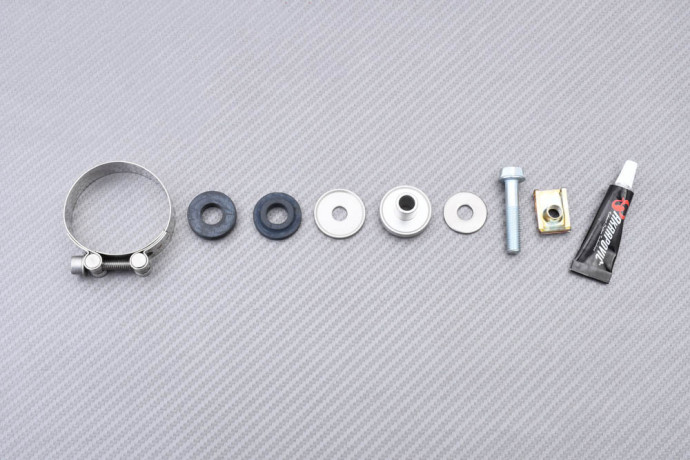 Silencieux / Demi ligne Akrapovic Slip-On Titane SUZUKI RMZ 450 2005 - 2007