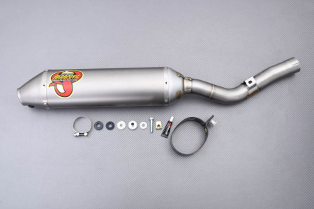 Silenciador / media línea Akrapovic Slip-On Titanio SUZUKI RMZ 450 2005 - 2007