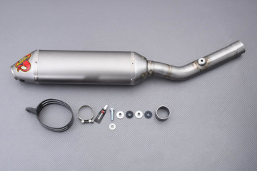 Silenciador / media línea Akrapovic Slip-On Titanio SUZUKI RMZ 250 2007 - 2009