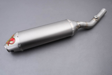 Silenciador / media línea Akrapovic Slip-On Titanio SUZUKI RMZ 250 2007 - 2009