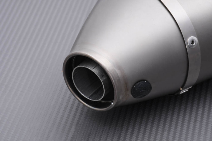 Terminale / Scarico Akrapovic Slip-On Titanio SUZUKI RMZ 450 2005 - 2007 Terminale / Scarico Akrapovic Slip-On Titanio SUZUKI RMZ 450 2005 - 2007