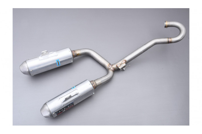 Linea completa escape DEP HONDA CRF 250 R 2006 - 2007 REF : FS-CRF250DOUBLE Linea completa escape DEP HONDA CRF 250 R 2006 - 2007 REF : FS-CRF250DOUBLE